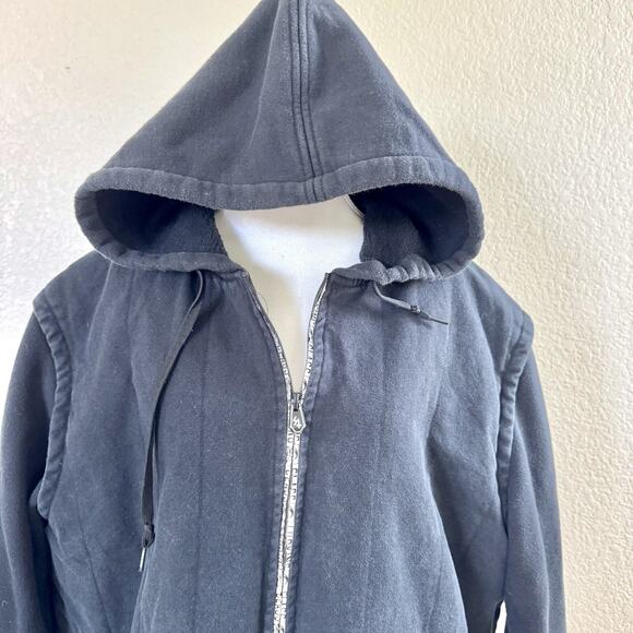 Lurking Class By Sketchy Tank Solid Black Hoodie Jacket Urban Men's Size XXL - Picture 2 of 16